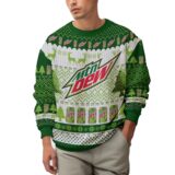 Hooktab Mountain Dew Ugly Christmas Sweater