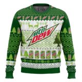 Hooktab Mountain Dew Ugly Christmas Sweater