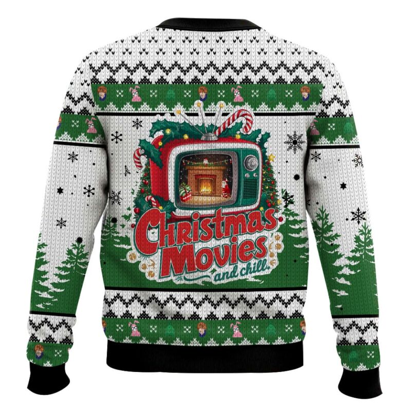 Hooktab Movies For Xmas Days Ugly Christmas Sweater Hooktab Movies For Xmas Days Ugly Christmas Sweater