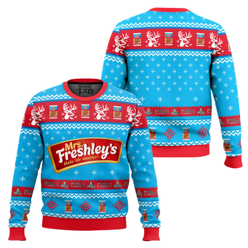 Hooktab Mrs. Freshley's Ugly Christmas Sweater Hooktab Mrs. Freshley's Ugly Christmas Sweater