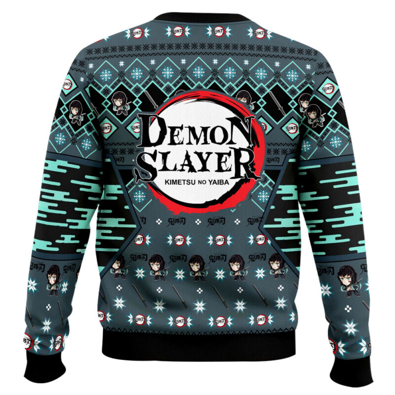 Hooktab Muichiro Tokito Ugly Christmas Sweater Hooktab Muichiro Tokito Ugly Christmas Sweater