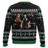 Hooktab My Hero Academia Big 3 Ugly Christmas Sweater