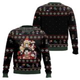 Hooktab My Hero Academia Boku No Holiday Ugly Christmas Sweater