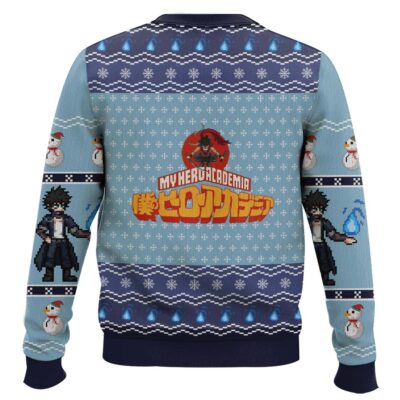 Hooktab My Hero Academia Dabi Blueflame Ugly Christmas Sweater