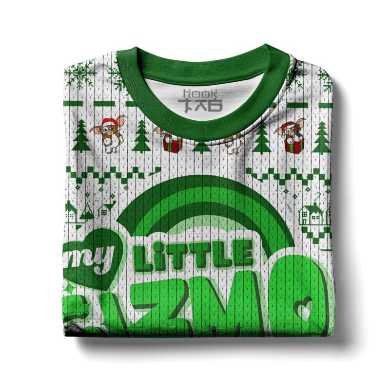 Hooktab My Little Gizmo Gremlins Ugly Christmas Sweater Hooktab My Little Gizmo Gremlins Ugly Christmas Sweater
