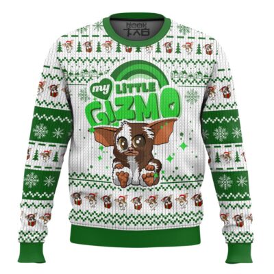 Hooktab My Little Gizmo Gremlins Ugly Christmas Sweater