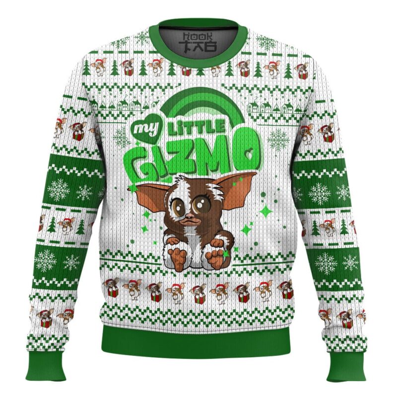 Hooktab My Little Gizmo Gremlins Ugly Christmas Sweater