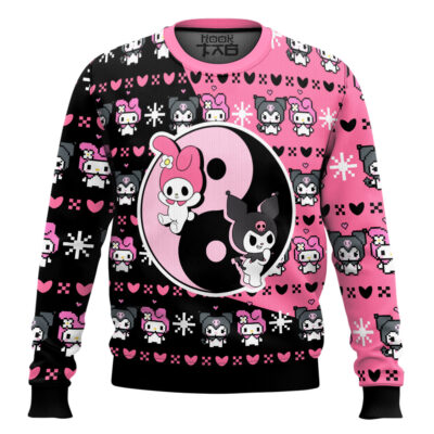 Hooktab My Melody Sanrio Hello Kitty Ugly Christmas Sweater