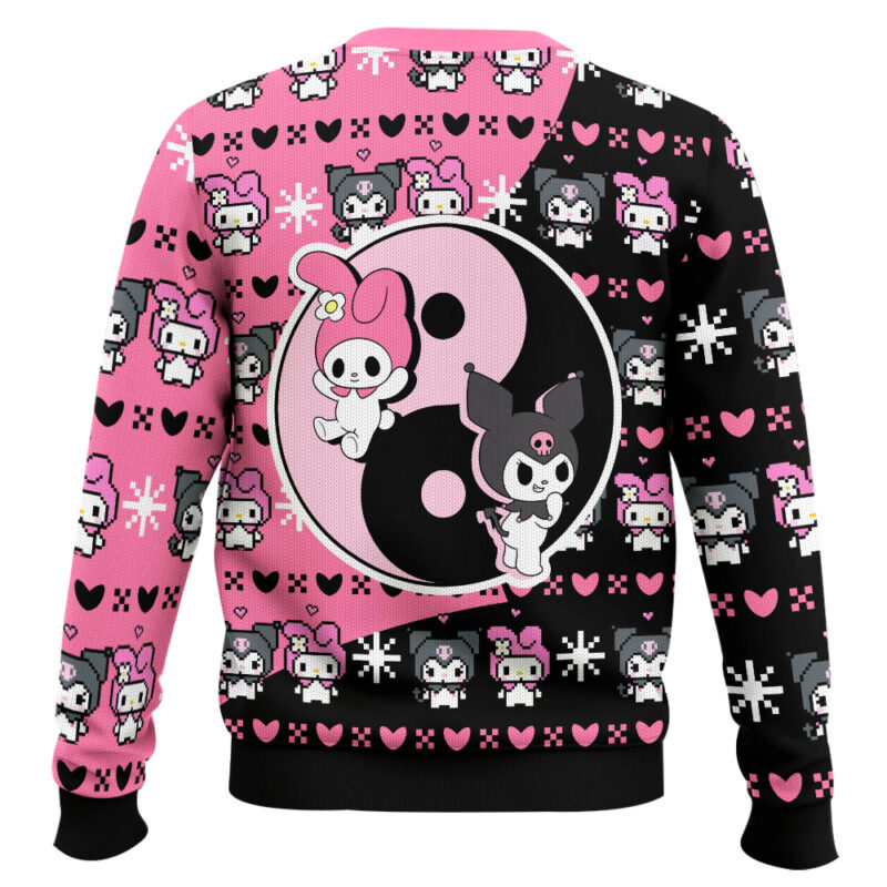 Hooktab My Melody Sanrio Hello Kitty Ugly Christmas Sweater Hooktab My Melody Sanrio Hello Kitty Ugly Christmas Sweater