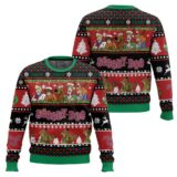 Hooktab Mystery Inc Scooby-doo Ugly Christmas Sweater