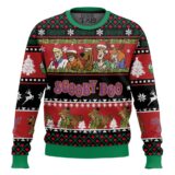 Hooktab Mystery Inc Scooby-doo Ugly Christmas Sweater
