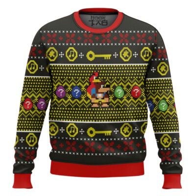 Hooktab N64 Banjo-Kazooie Ugly Christmas Sweater