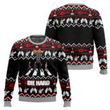 Hooktab Nakatomi Explodes Die Hard Ugly Christmas Sweater