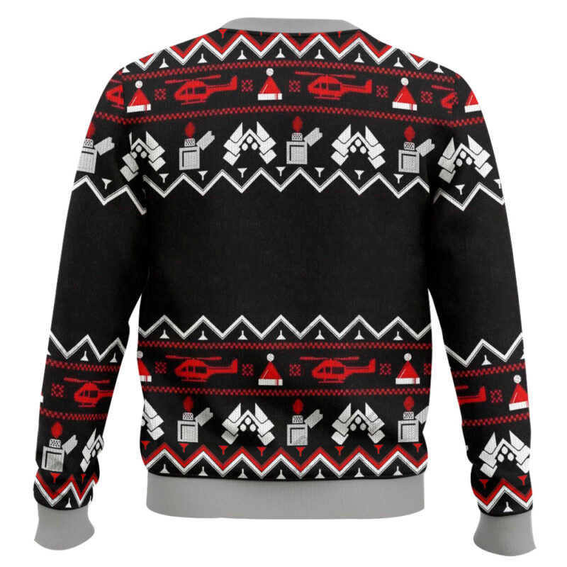 Hooktab Nakatomi Explodes Die Hard Ugly Christmas Sweater Hooktab Nakatomi Explodes Die Hard Ugly Christmas Sweater