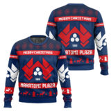 Hooktab Nakatomi Plaza Die Hard Ugly Christmas Sweater