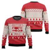 Hooktab National Lampoon Vacation Shitter's Full Ugly Christmas Sweater