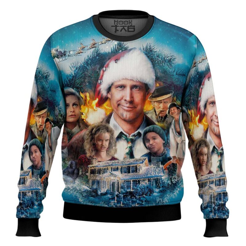 Hooktab National Lampoon’s Christmas Vacation Ugly Christmas Sweater