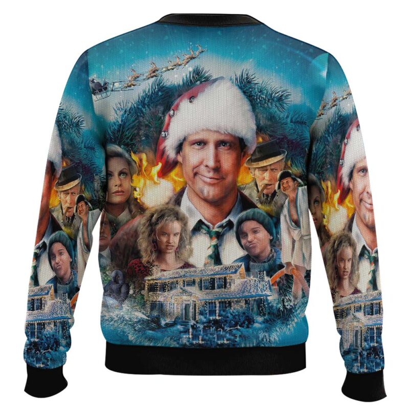 Hooktab National Lampoon’s Christmas Vacation Ugly Christmas Sweater Hooktab National Lampoon’s Christmas Vacation Ugly Christmas Sweater