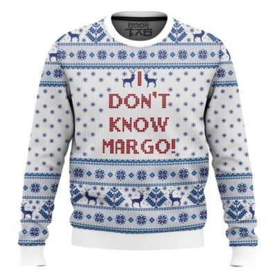 Hooktab National Lampoons Vacation I Dont Know Margo Ugly Christmas Sweater