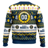 Hooktab NBA Denver Nuggets Custom Name And Number Ugly Christmas Sweater