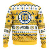 Hooktab NBA Indiana Pacers Custom Name And Number Ugly Christmas Sweater