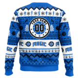 Hooktab NBA Orlando Magic Custom Name And Number Ugly Christmas Sweater