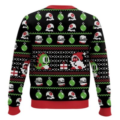 Hooktab NES Bubble Bobble Ugly Christmas Sweater