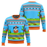 Hooktab NES Duck Hunt Ugly Christmas Sweater