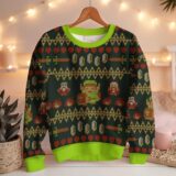 Hooktab NES Zelda Adventure Of Link Ugly Christmas Sweater