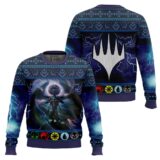 Hooktab Nicol Bolas Magic The Gathering Ugly Christmas Sweater