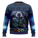 Hooktab Nicol Bolas Magic The Gathering Ugly Christmas Sweater