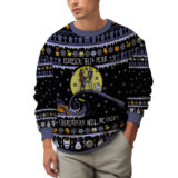 Hooktab Nightmare Before Christmas Eureka This Year Will Be Ours Ugly Christmas Sweater