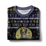 Hooktab Nightmare Before Christmas Eureka This Year Will Be Ours Ugly Christmas Sweater