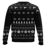 Hooktab Nightmare Before Christmas Fair Isle Ugly Christmas Sweater
