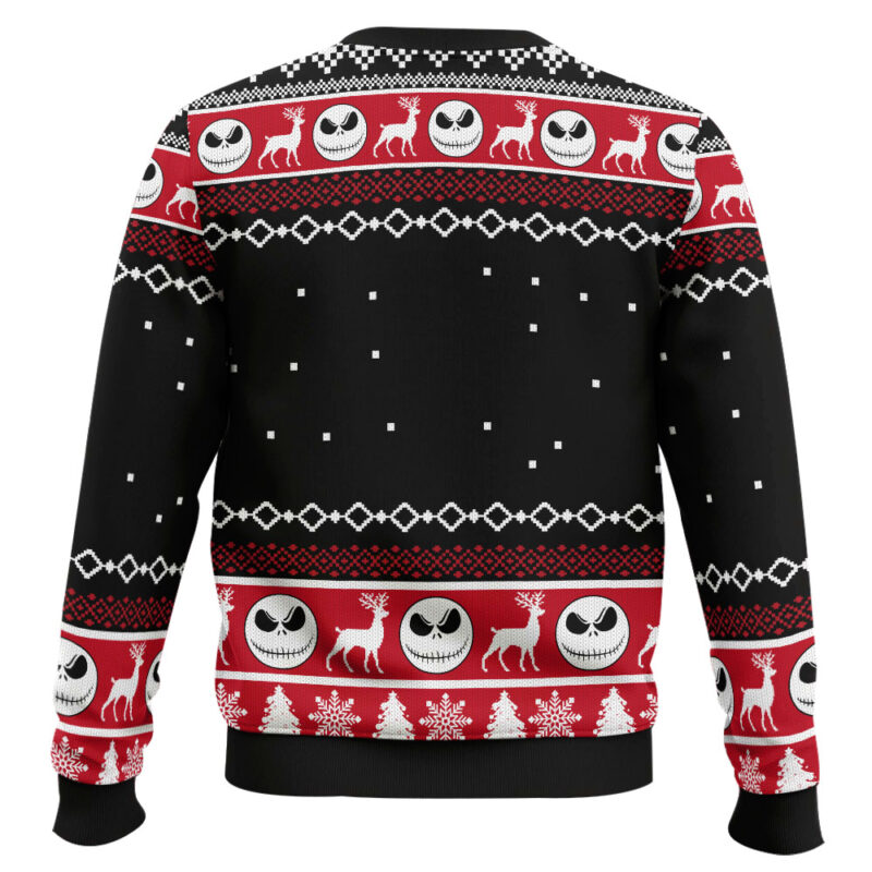 Hooktab Nightmare Before Christmas Into The Darkness We Go Ugly Christmas Sweater Hooktab Nightmare Before Christmas Into The Darkness We Go Ugly Christmas Sweater