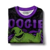 Hooktab Nightmare Before Christmas Oogie Boogie Ugly Christmas Sweater