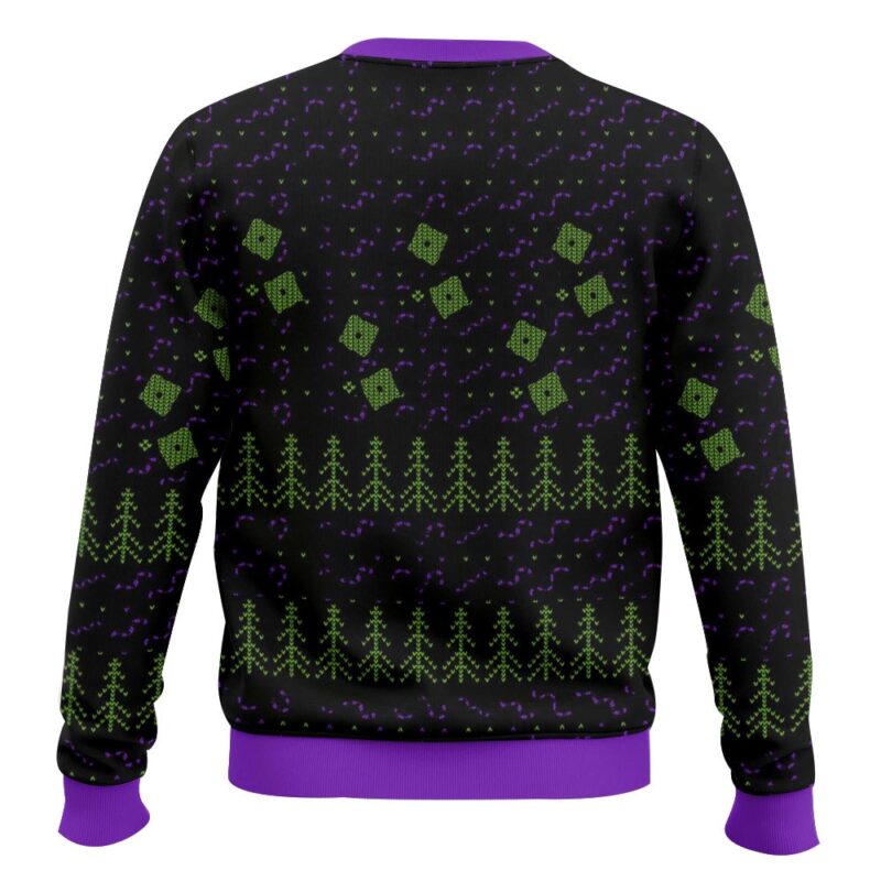 Hooktab Nightmare Before Christmas Oogie Boogie Ugly Christmas Sweater Hooktab Nightmare Before Christmas Oogie Boogie Ugly Christmas Sweater