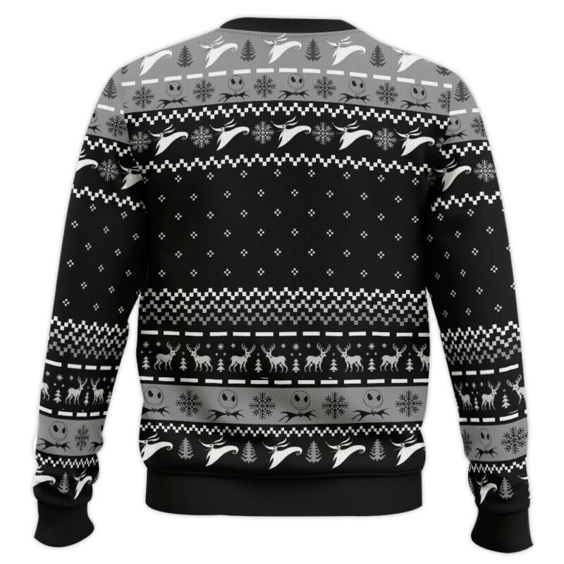 Hooktab Nightmare Before Xmas Jack Sally Ugly Christmas Sweater Hooktab Nightmare Before Xmas Jack Sally Ugly Christmas Sweater