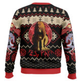 Hooktab Nina Yes Papa Fullmetal Alchemist Ugly Christmas Sweater