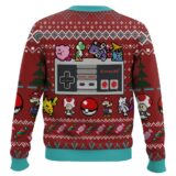 Hooktab Nintendo Controller Ugly Christmas Sweater
