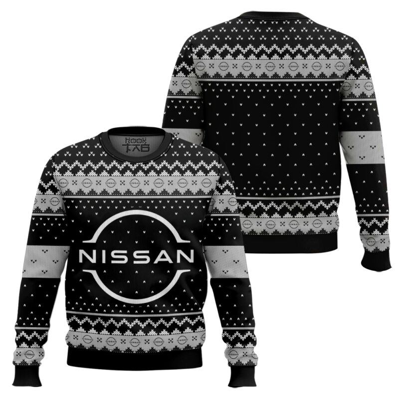 Hooktab Nissan Ugly Christmas Sweater Hooktab Nissan Ugly Christmas Sweater