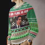 Hooktab No God Please No! Michael Scott The Office Ugly Christmas Sweater