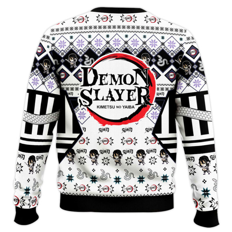 Hooktab Obanai Iguro Ugly Christmas Sweater Hooktab Obanai Iguro Ugly Christmas Sweater