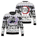 Hooktab Obanai Iguro Ugly Christmas Sweater