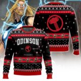 Hooktab Odinson Thor Marvel Ugly Christmas Sweater