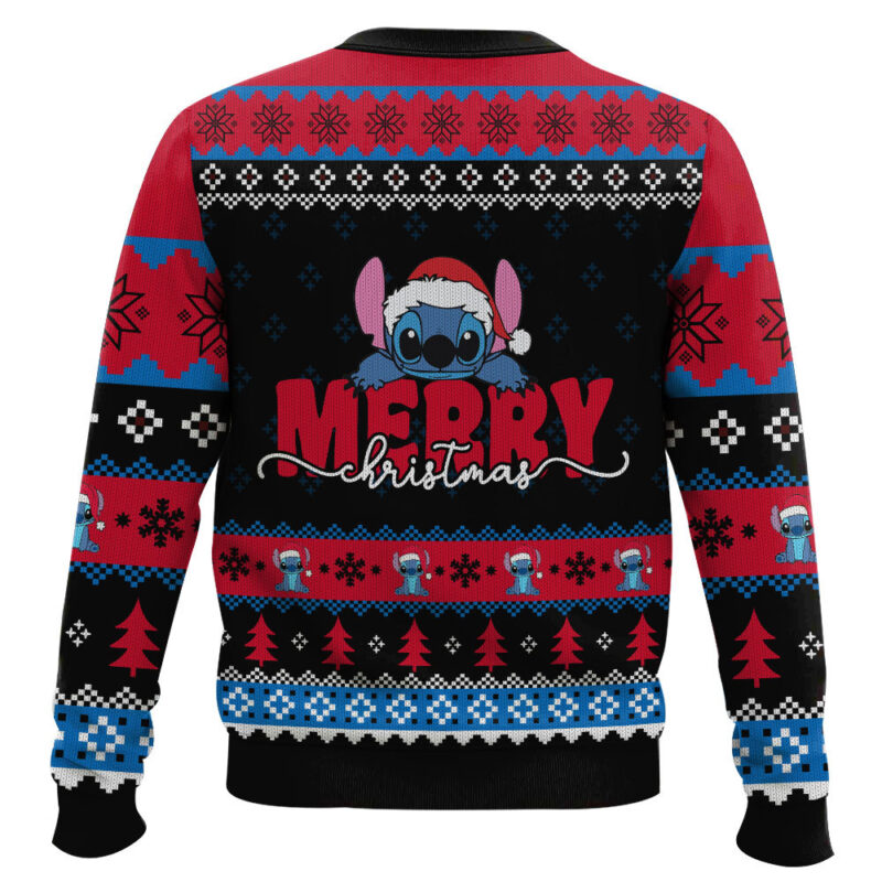 Hooktab Ohana Christmas Lilo And Stitch Ugly Christmas Sweater Hooktab Ohana Christmas Lilo And Stitch Ugly Christmas Sweater