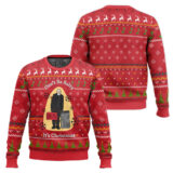 Hooktab Old Man Marley Home Alone Ugly Christmas Sweater