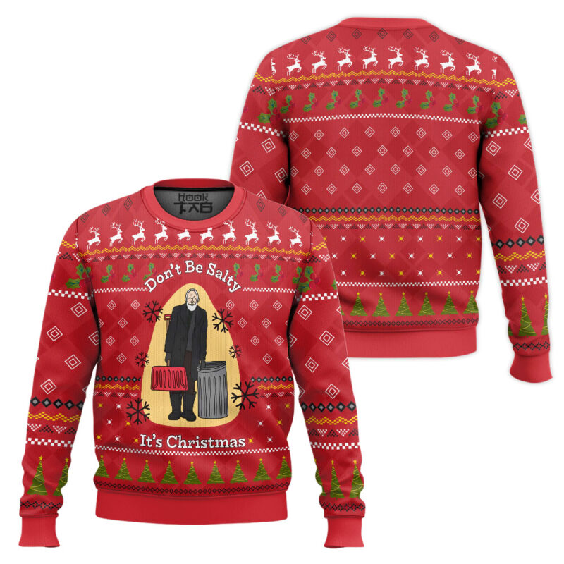 Hooktab Old Man Marley Home Alone Ugly Christmas Sweater Hooktab Old Man Marley Home Alone Ugly Christmas Sweater