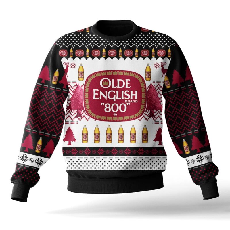 Hooktab Olde English Ugly Christmas Sweater Hooktab Olde English Ugly Christmas Sweater
