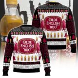 Hooktab Olde English Ugly Christmas Sweater